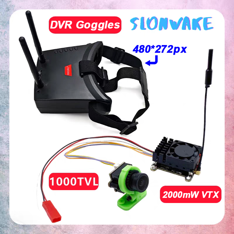 Over 20Km Range 5.8Ghz 2W FPV  - огляд і ціна Fpv Camera Cmos