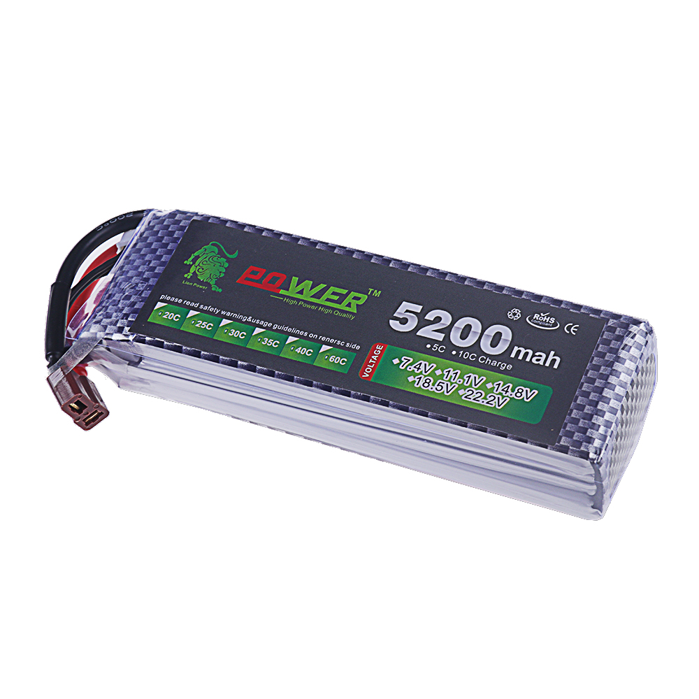 3S Lipo Battery 11.1V 5200mah  - огляд і ціна Drone Rc Car