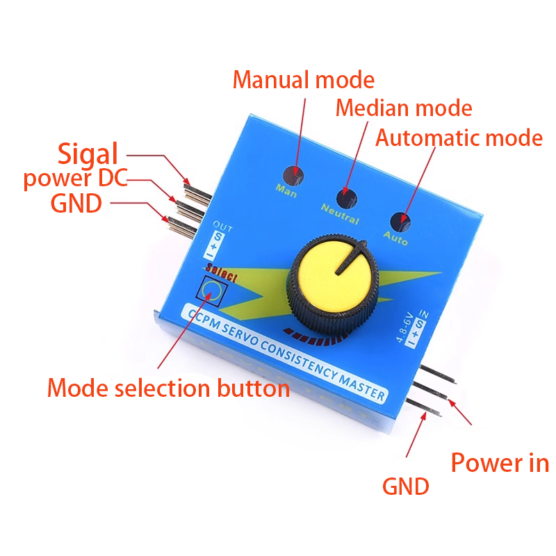 3CH Simple Multi Servo ECS Tes - огляд і ціна Drone Rc Accessories
