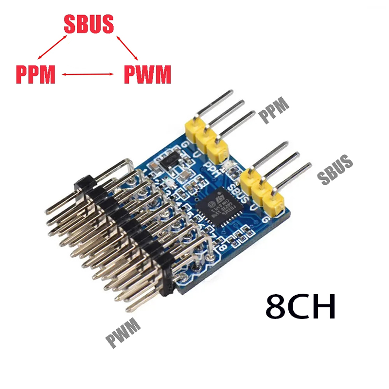 8CH PWM PPM SBUS Signal Conver - огляд і ціна Drone Rc Signal